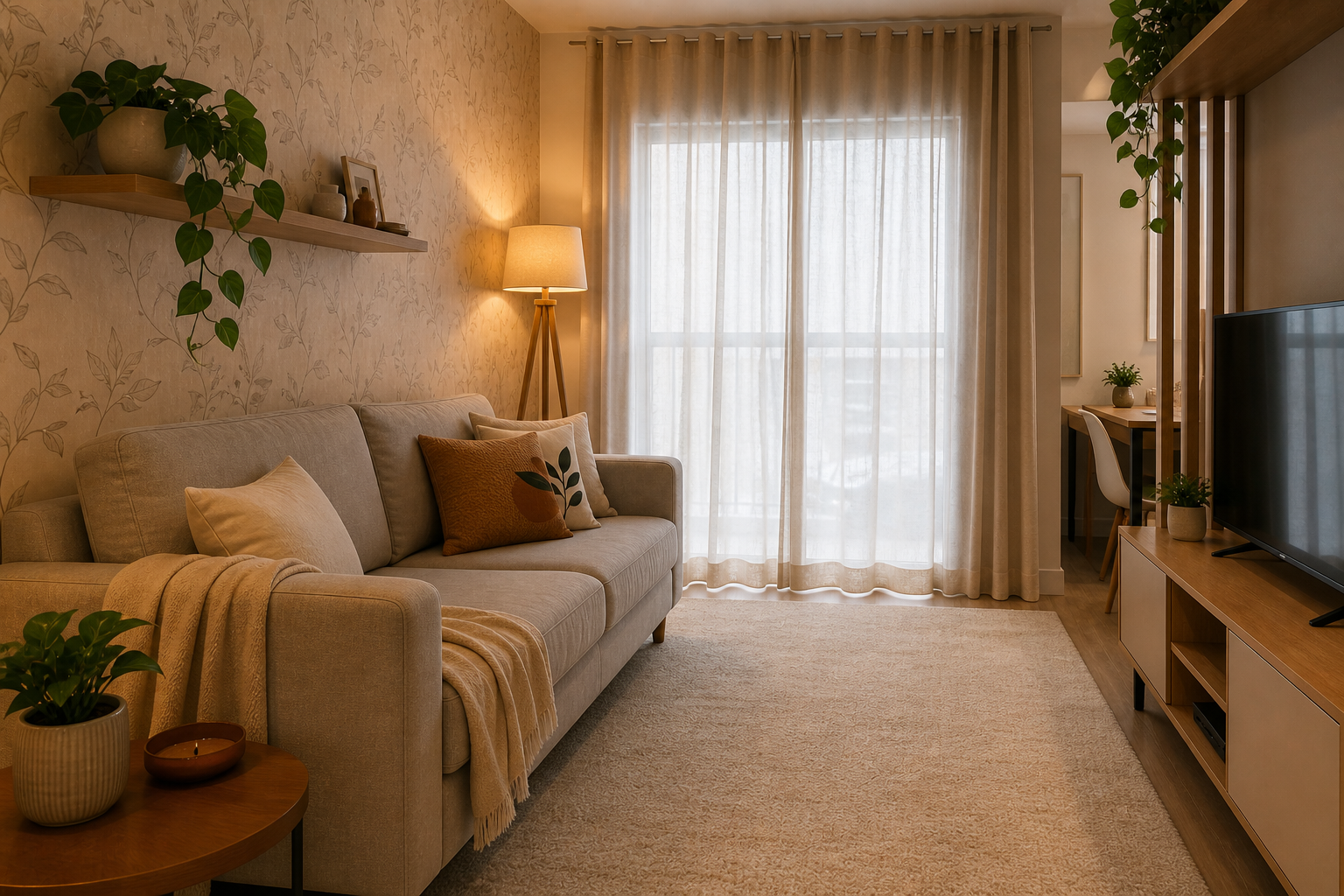 Como decorar apartamento alugado